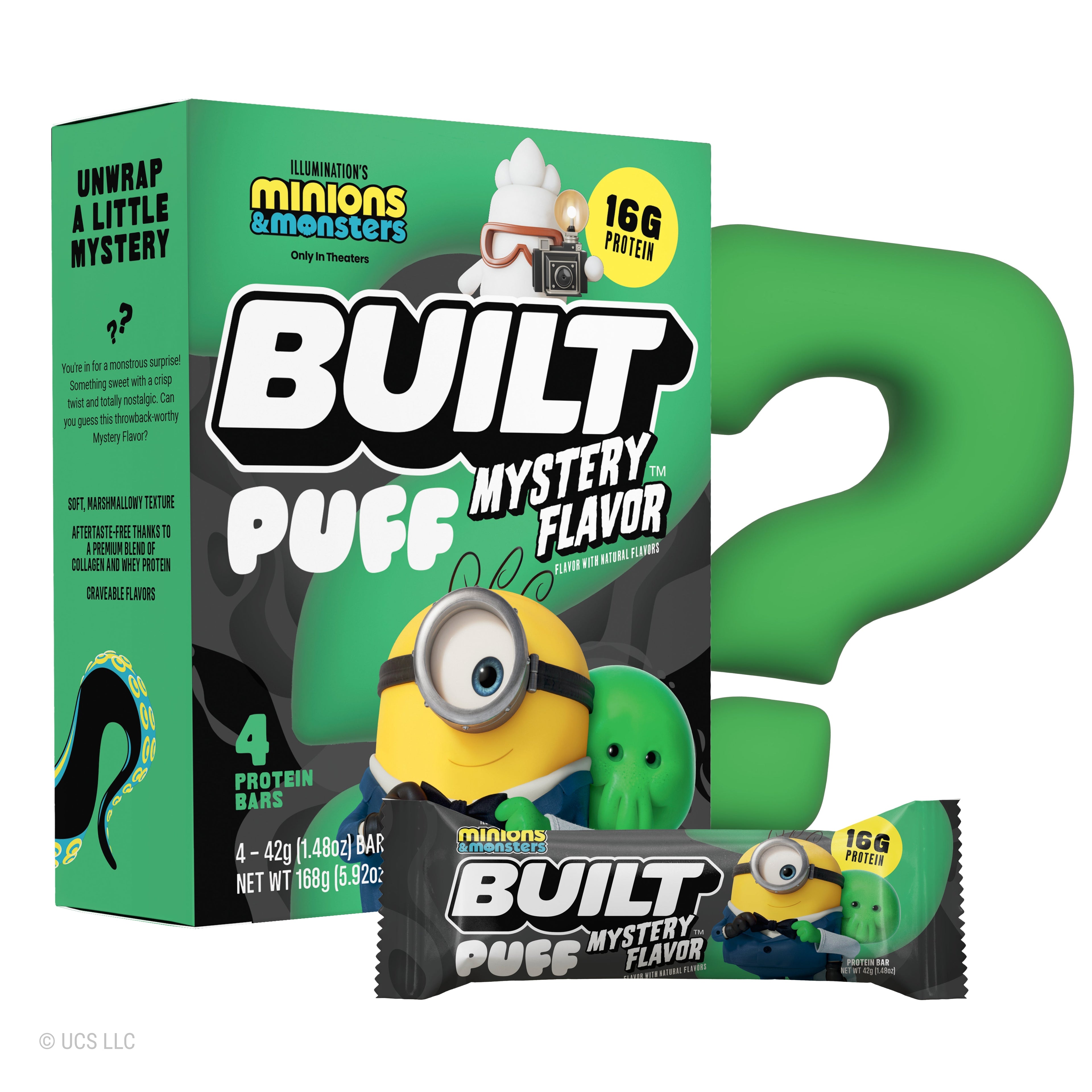 Minions and Monsters Mystery Puff 4ct