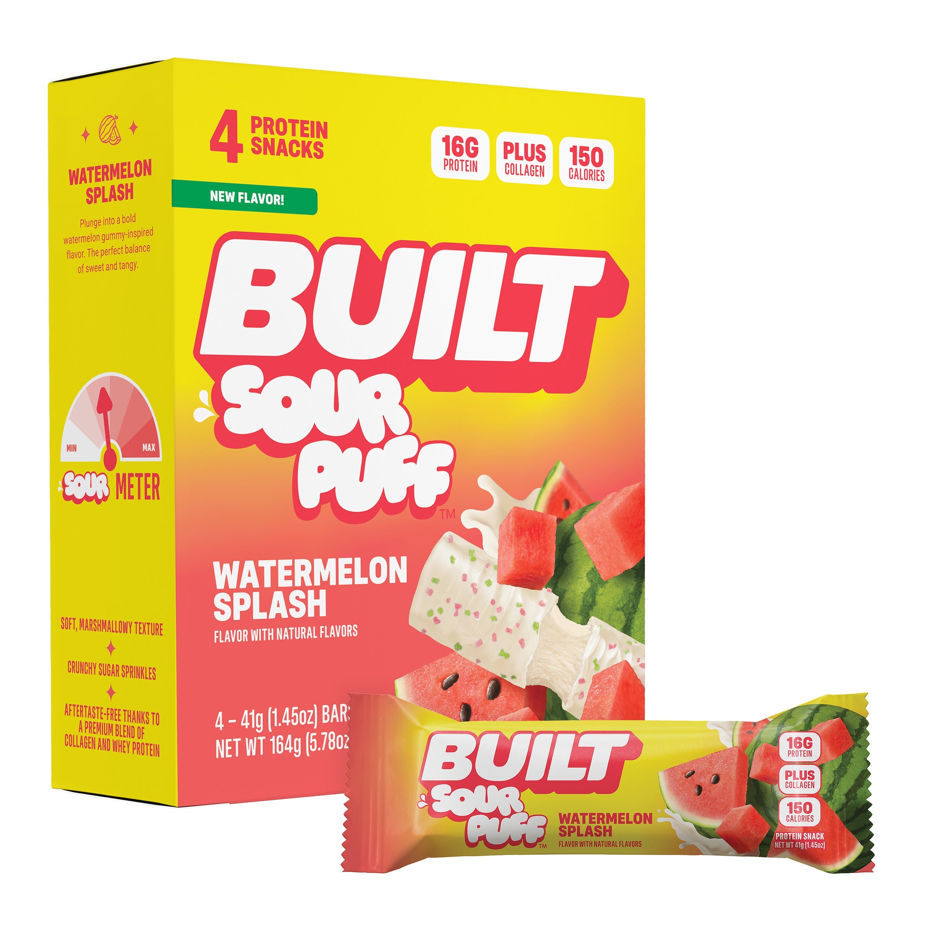 Watermelon Splash Sour Puff 4ct